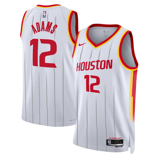 Houston Rockets Nike Replica Association Edition Swingman Jersey - White - Steven Adams -