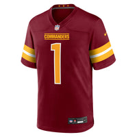 Washington Commanders Deebo Samuel Sr Burgundy jersey – view 3