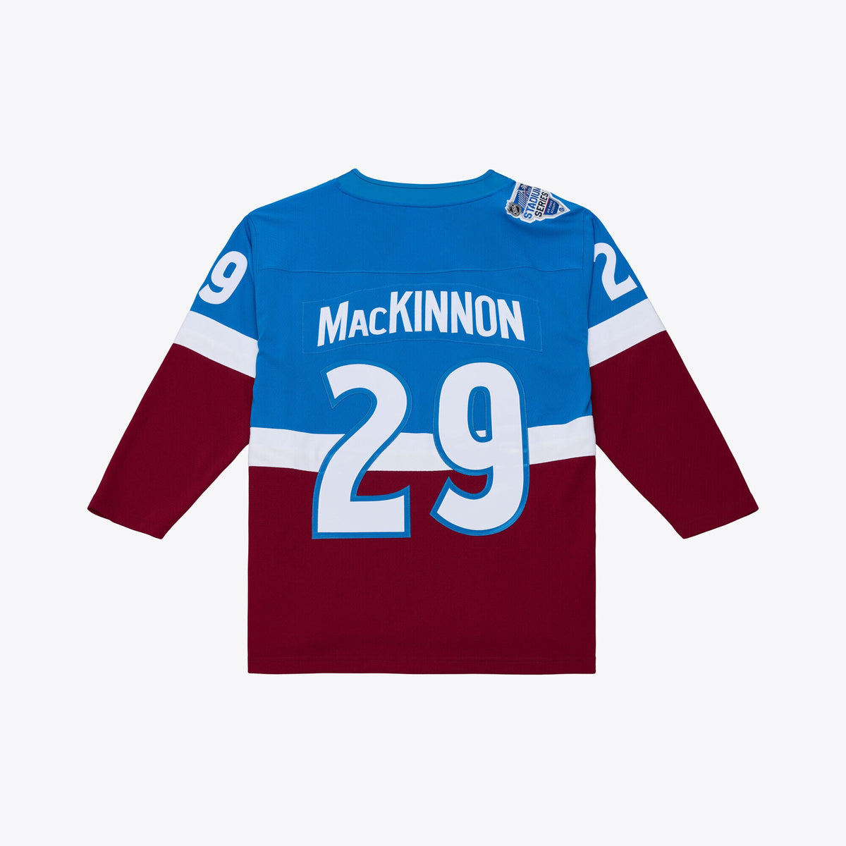Colorado Avalanche Nathan MacKinnon Mitchell & Ness Blue 2020 Power Play Jersey