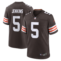 Cleveland Browns Rayshawn Jenkins Brown jersey – view 1