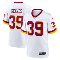 Washington Commanders Jeremy Reaves White jersey – view 1