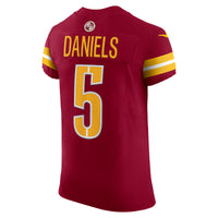 Washington Commanders Jayden Daniels Burgundy jersey – view 4