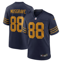 Green Bay Packers Luke Musgrave Navy jersey – view 2