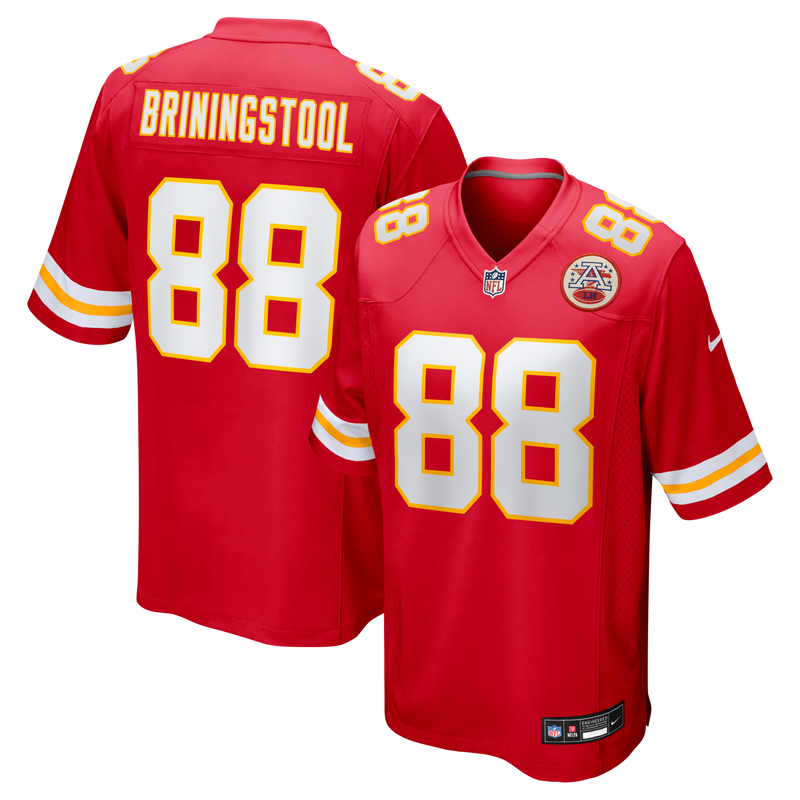 Kansas City Chiefs Jake Briningstool Red jersey – view 1