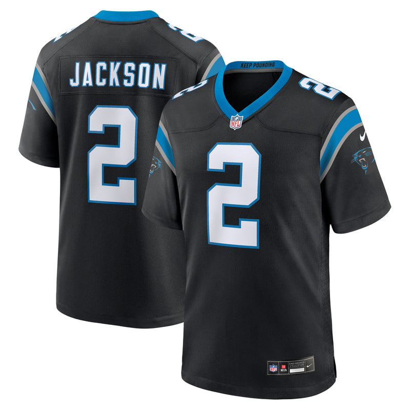 Carolina Panthers Mike Jackson Black jersey – view 1