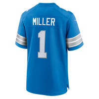 Detroit Lions Blake Miller Blue jersey – view 3