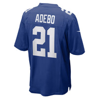 New York Giants Paulson Adebo Royal jersey – view 4