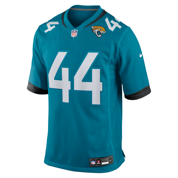 Jacksonville Jaguars Travon Walker Nike Teal Player Game Jersey