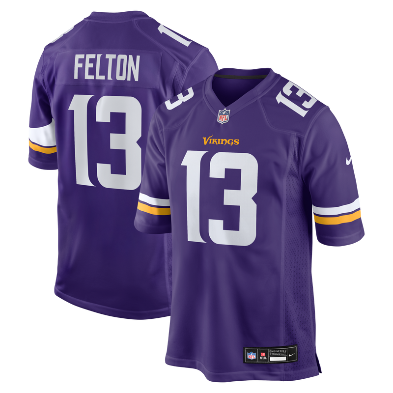 Minnesota Vikings Tai Felton Purple jersey – view 1