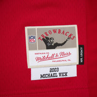 Atlanta Falcons Michael Vick Red jersey – view 7