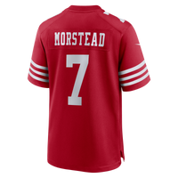 San Francisco 49ers Thomas Morstead Scarlet jersey – view 3