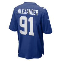 New York Giants Darius Alexander Royal jersey – view 4