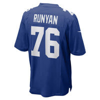 New York Giants Jon Runyan Royal jersey – view 4