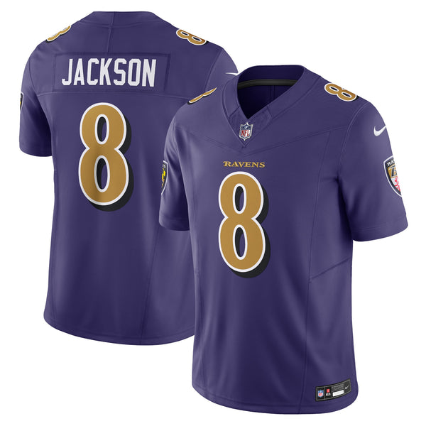 Baltimore Ravens Lamar Jackson Nike Purple Vapor F.U.S.E. Limited Jersey