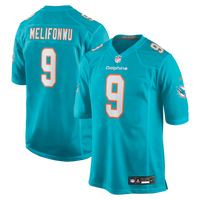 Miami Dolphins Ifeatu Melifonwu Aqua jersey – view 1
