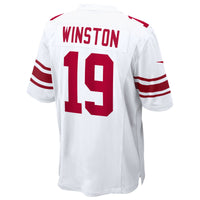 New York Giants Jameis Winston White jersey – view 4