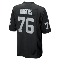 Las Vegas Raiders Caleb Rogers Black jersey – view 3