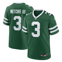 New York Jets John Metchie III Green jersey – view 1
