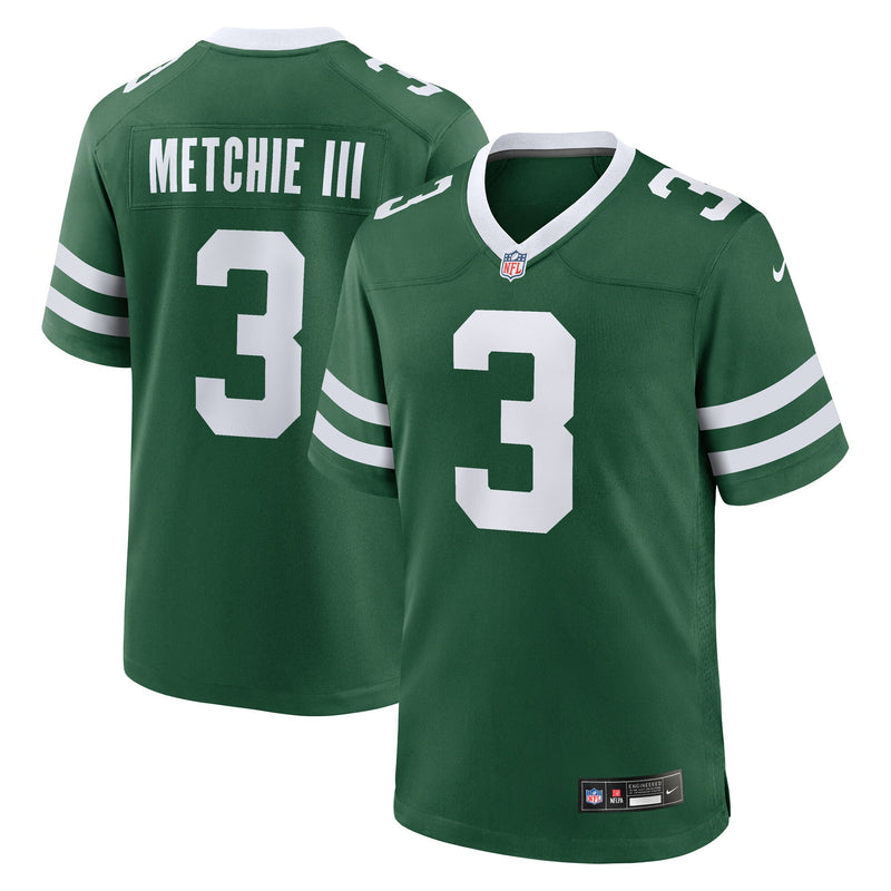 New York Jets John Metchie III Green jersey – view 1