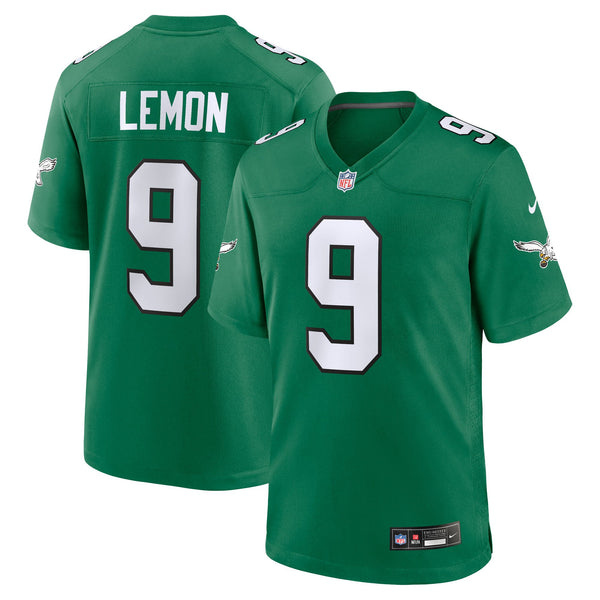 Philadelphia Eagles Makai Lemon Nike Kelly Green Alternate Game Jersey