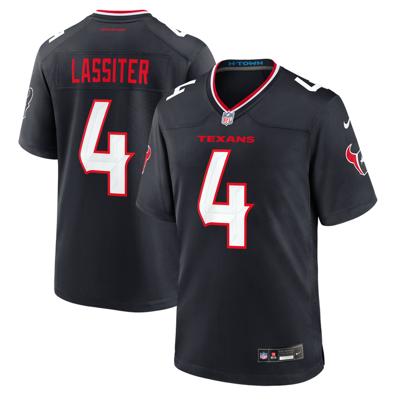 Houston Texans Kamari Lassiter Navy jersey – view 1