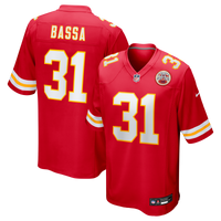 Kansas City Chiefs Jeffrey Bassa Red jersey – view 1