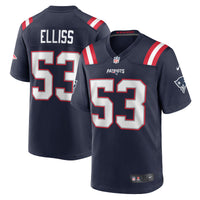 New England Patriots Christian Elliss Navy jersey – view 1
