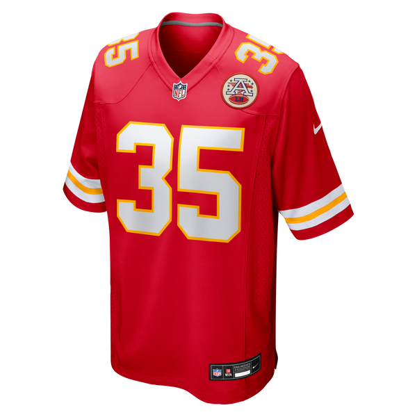 Kansas City Chiefs Christian Okoye Nike Red Game Retired Player Jersey