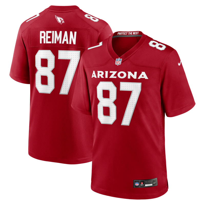 Arizona Cardinals Tip Reiman Cardinal jersey – view 1