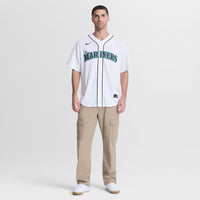 Seattle Mariners Andrés Muñoz Nike White Home Replica Jersey