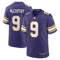 Minnesota Vikings J.J. McCarthy Purple jersey – view 1