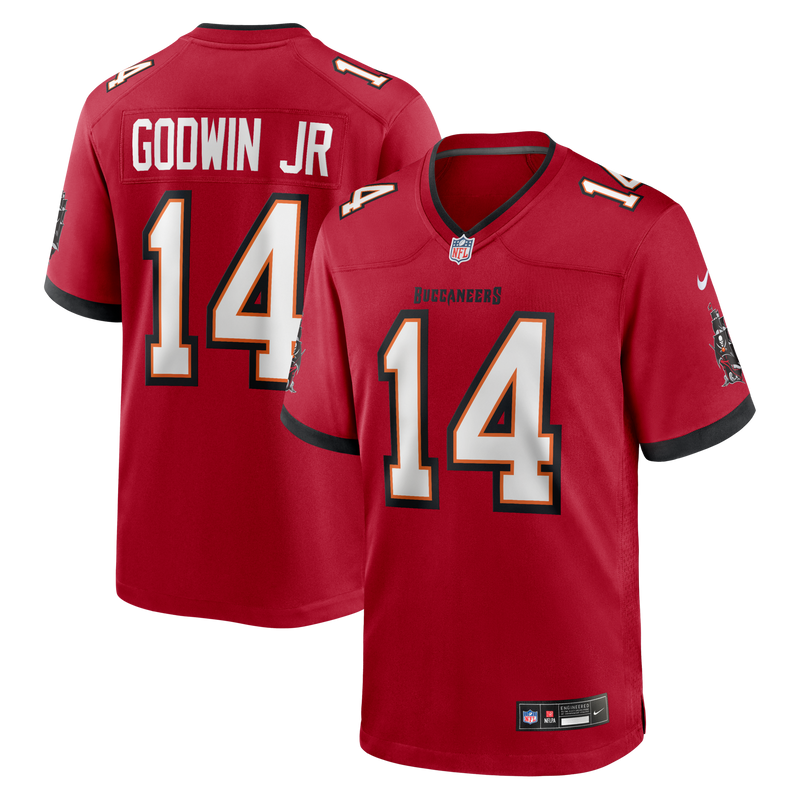 Tampa Bay Buccaneers Chris Godwin Jr. Red jersey – view 1