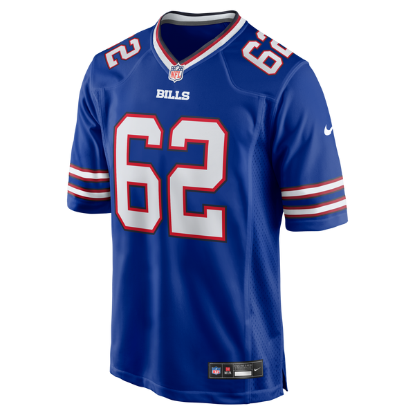 Buffalo Bills Sedrick Van Pran-Granger Nike Royal Game Jersey
