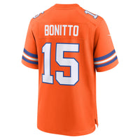 Denver Broncos Nik Bonitto Orange jersey – view 4
