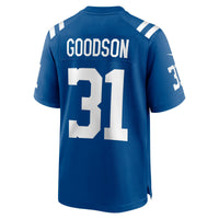 Indianapolis Colts Tyler Goodson Royal jersey – view 4