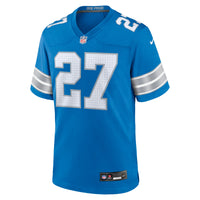 Detroit Lions Arthur Maulet Blue jersey – view 2