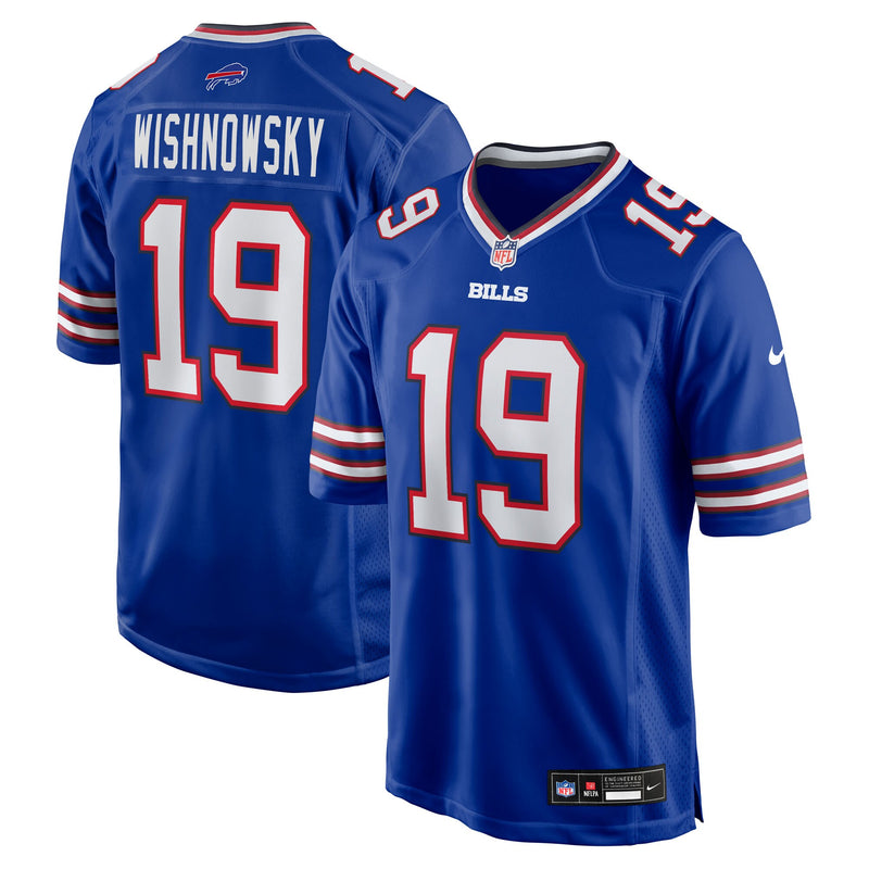 Buffalo Bills Mitch Wishnowsky Royal jersey – view 1