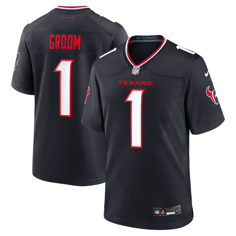 Houston Texans Navy jersey – view 1