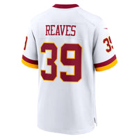 Washington Commanders Jeremy Reaves White jersey – view 4