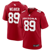 Arizona Cardinals Xavier Weaver Cardinal jersey – view 1