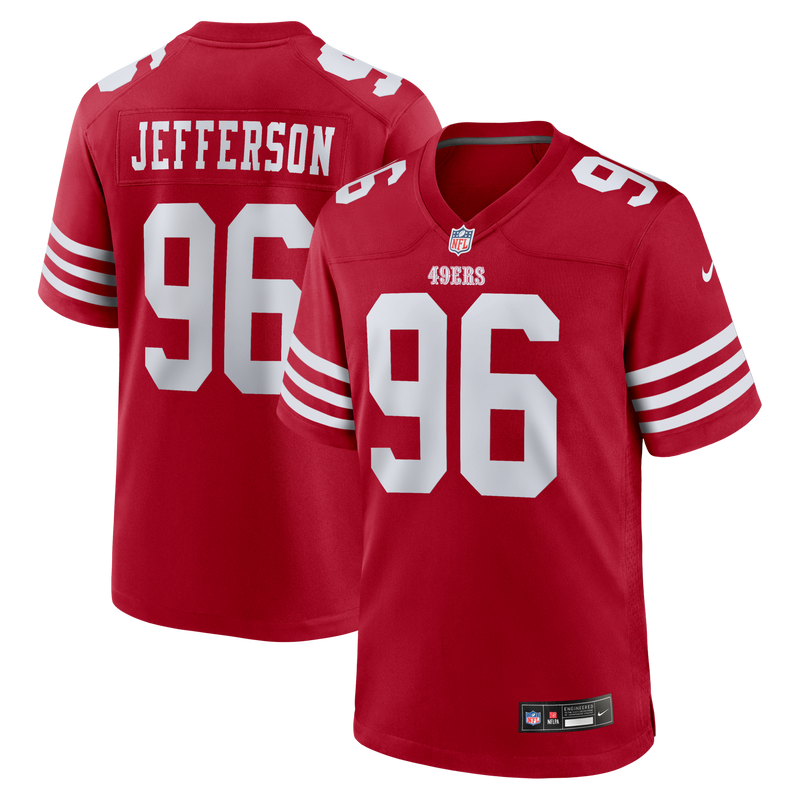 San Francisco 49ers Scarlet jersey – view 1