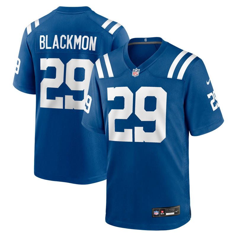 Indianapolis Colts Mekhi Blackmon Royal jersey – view 1