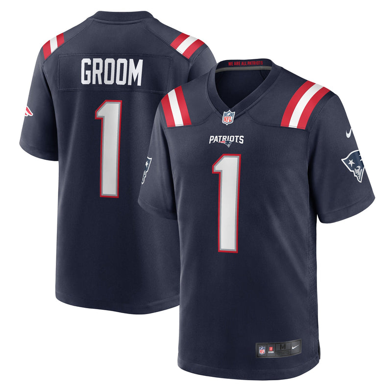 New England Patriots Navy jersey – view 1