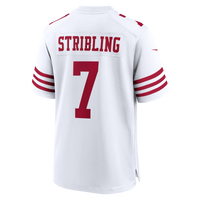 San Francisco 49ers De'Zhaun Stribling Nike White Game Jersey