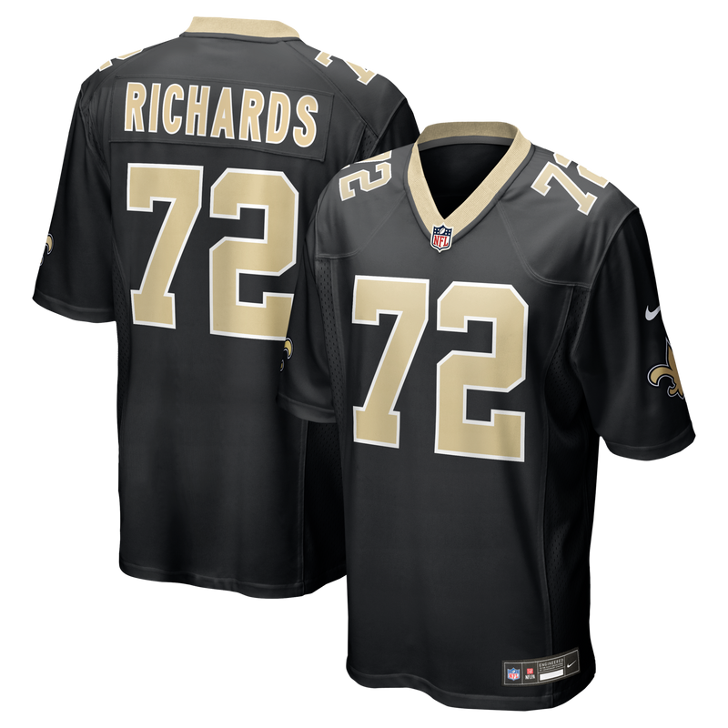 New Orleans Saints Asim Richards Black jersey – view 1
