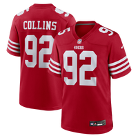 San Francisco 49ers Alfred Collins Scarlet jersey – view 1