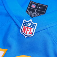 Los Angeles Chargers Logan Taylor Nike Powder Blue Team Game Jersey