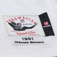 Philadelphia Eagles Jerome Brown White jersey – view 5