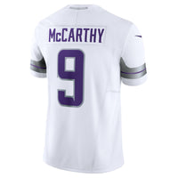 Minnesota Vikings J.J. McCarthy White jersey – view 4