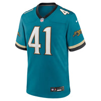Jacksonville Jaguars Josh Hines-Allen Teal jersey – view 3